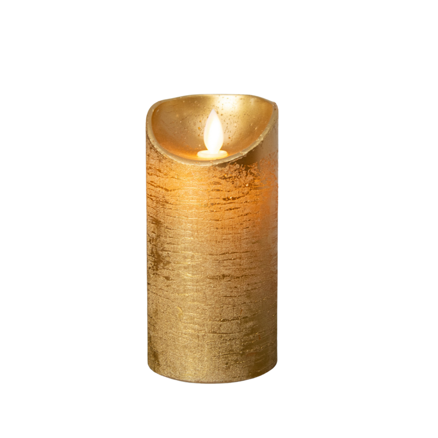 6" Moving Flame Pillar Candle