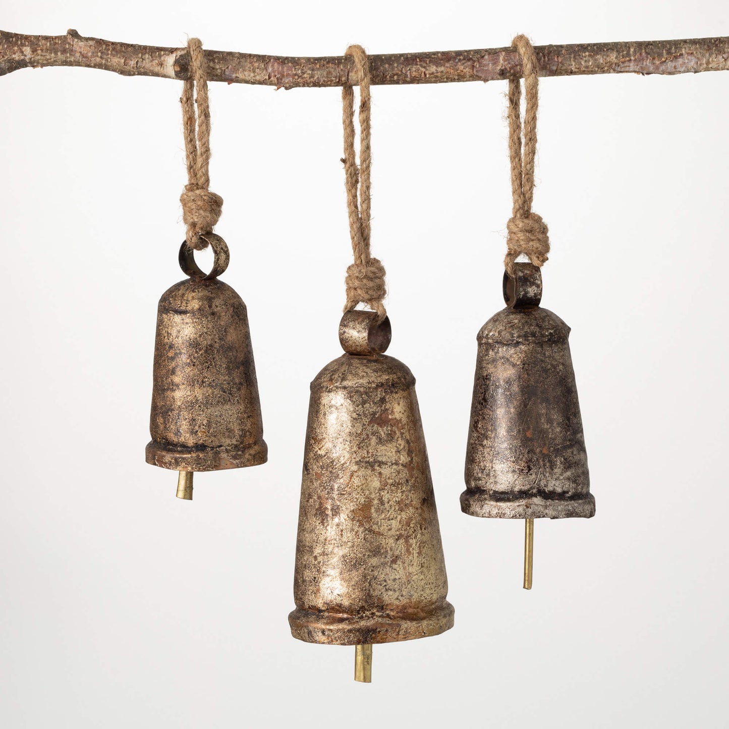 Gold Bell Ornaments