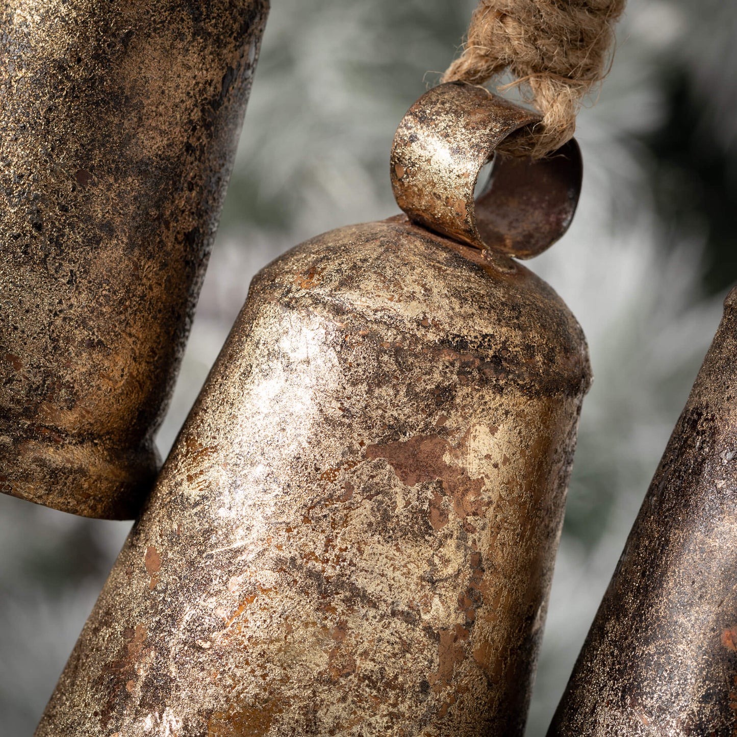 Gold Bell Ornaments