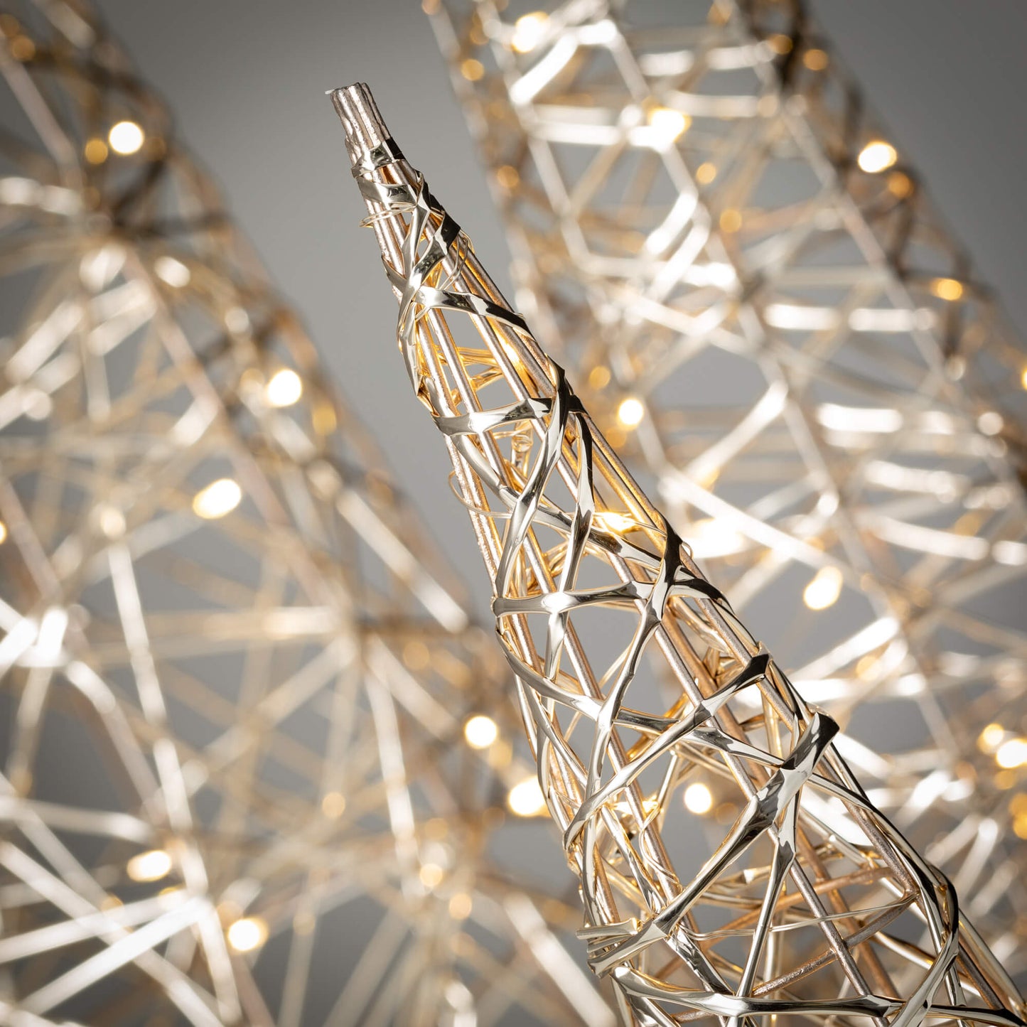 Lighted Cone Tree