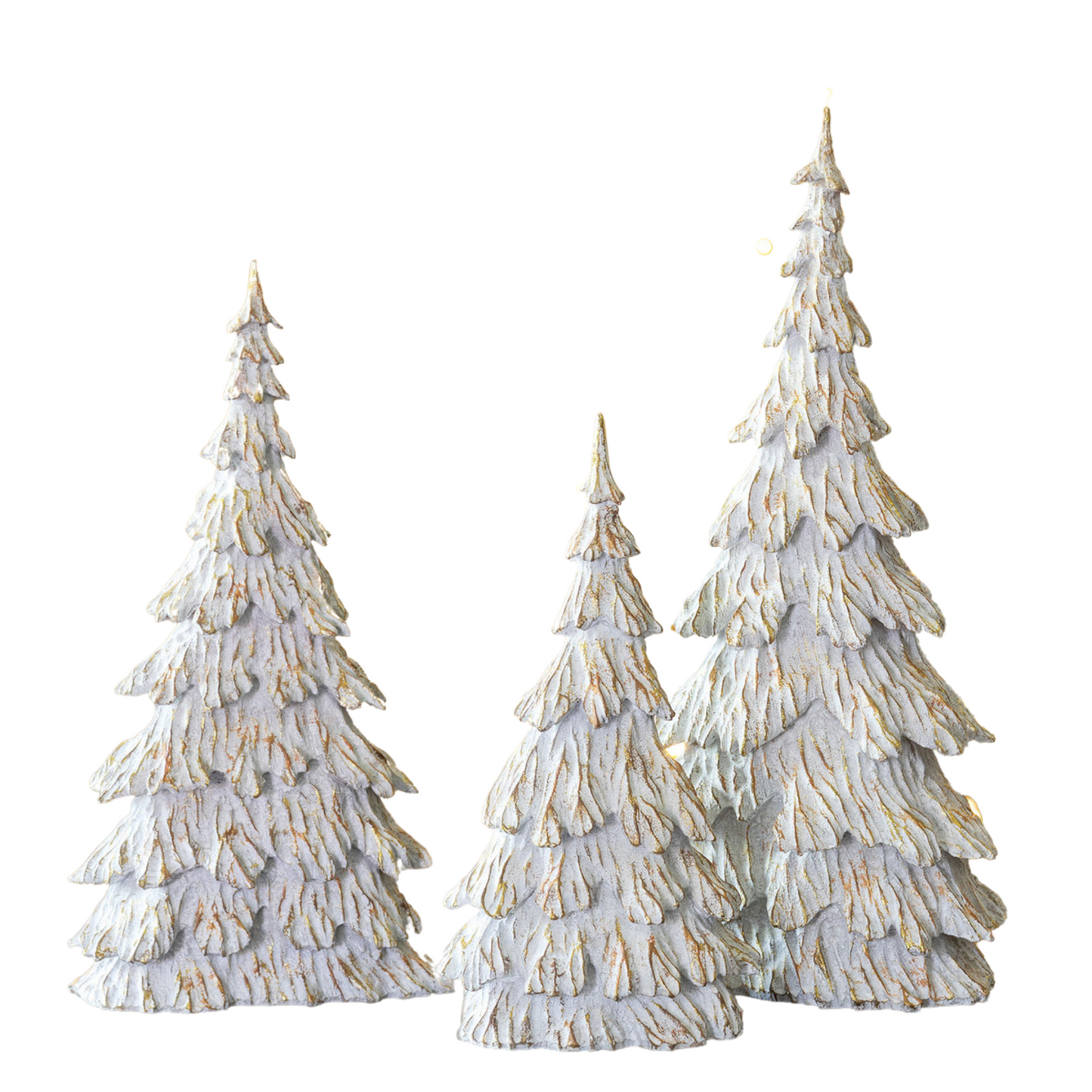 Snowy Tabletop Pine Tree, Small