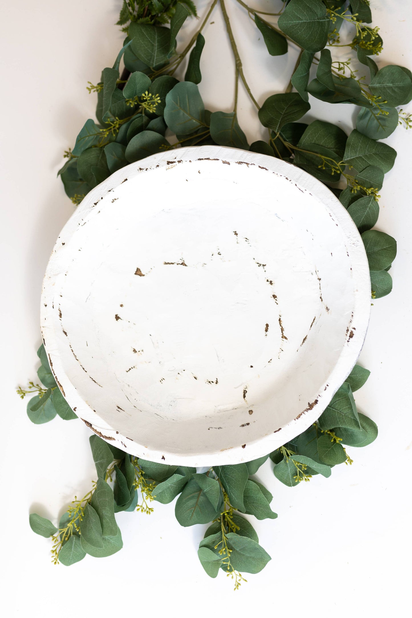 White Round Bowl
