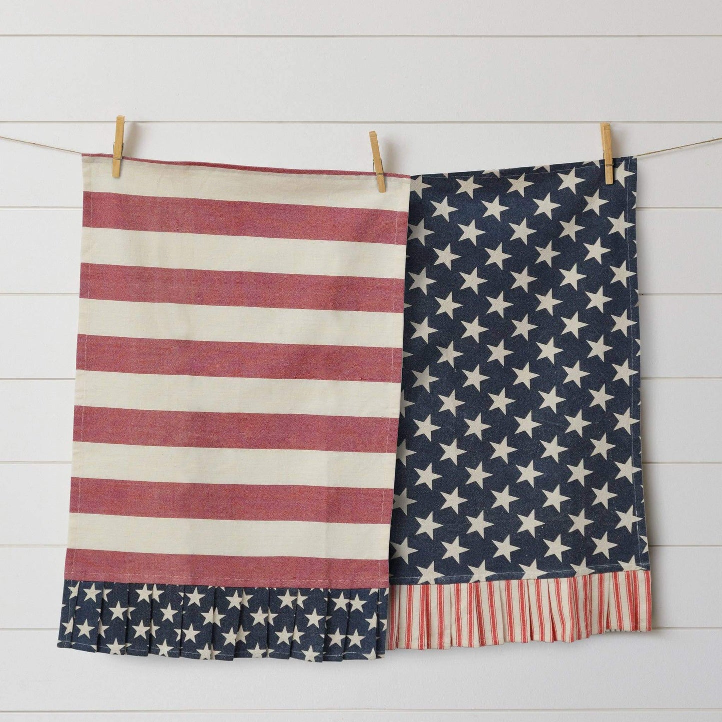Stars And Stripes Tea Towels