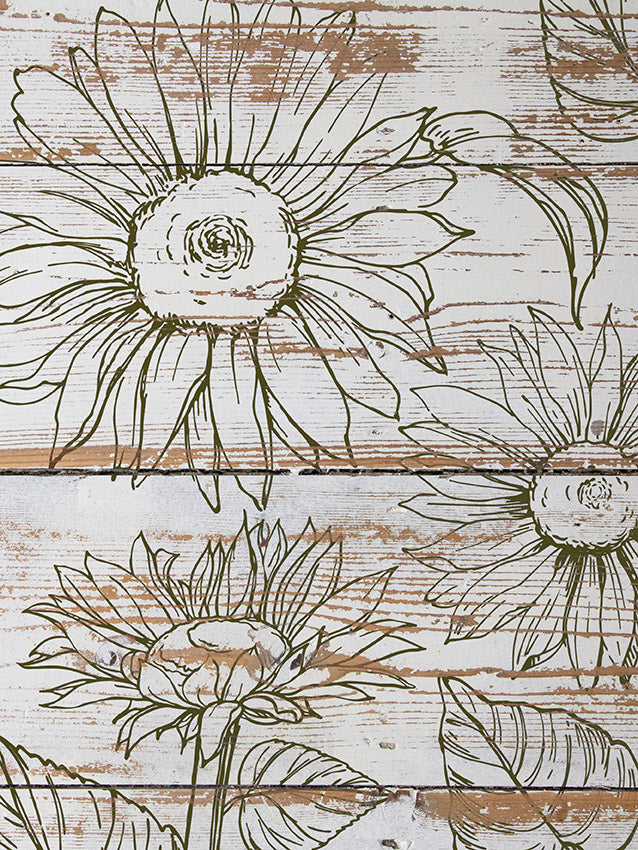 Sunflowers IOD Stamp™