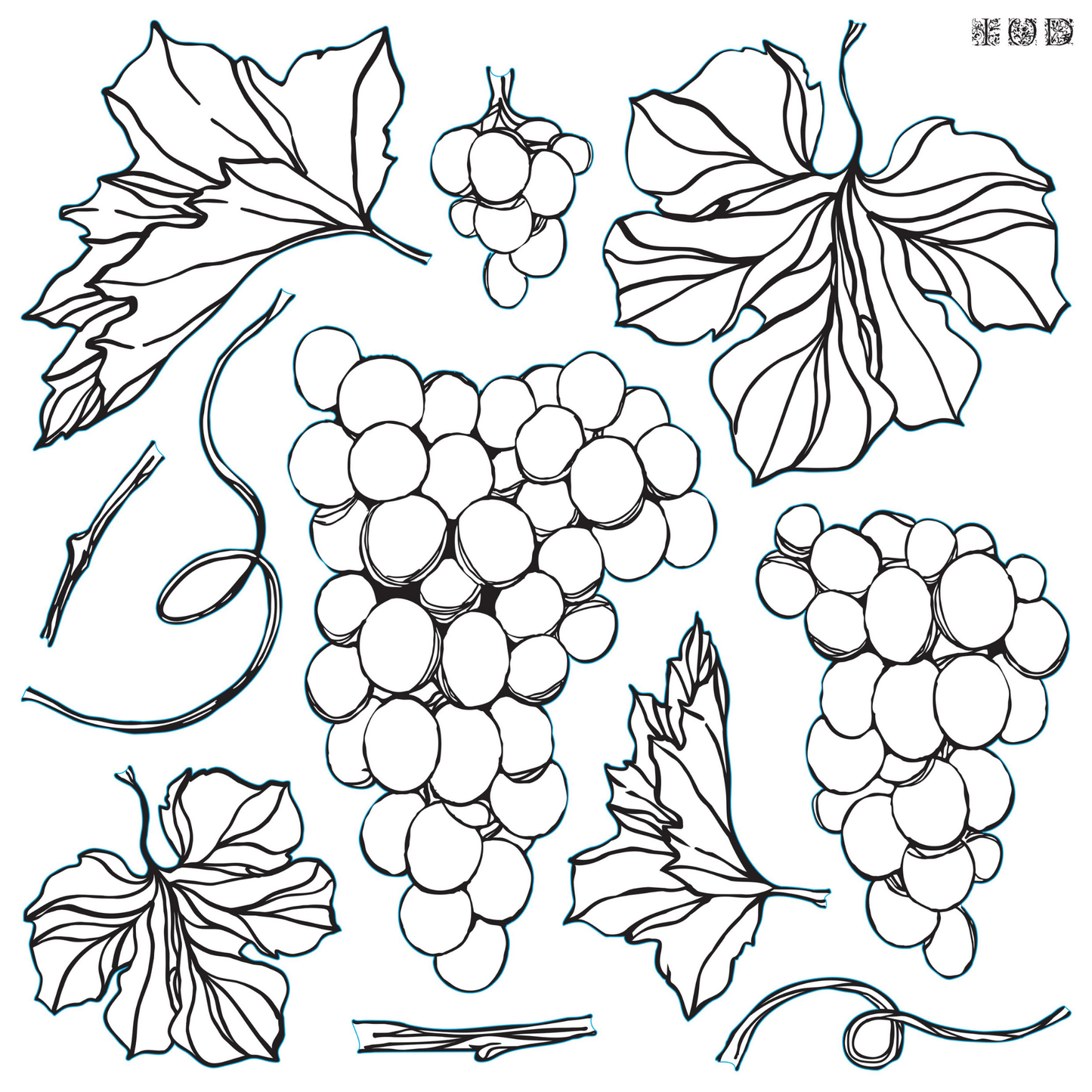 Grapes Decor Stamp™