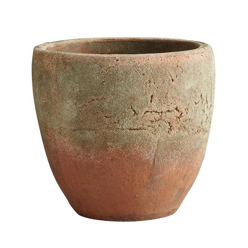 antique plant pots Round Antique Flower Pot – Nestings Home Decor & Gifts Co