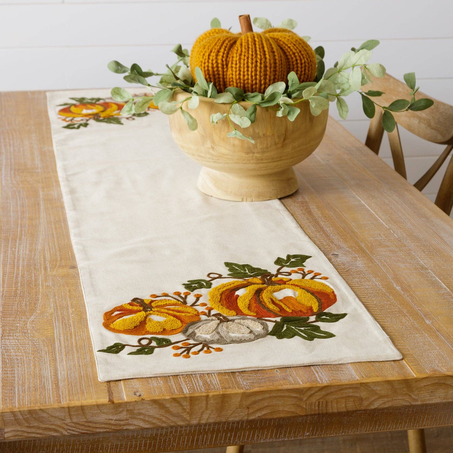 Embroidered Table Runner