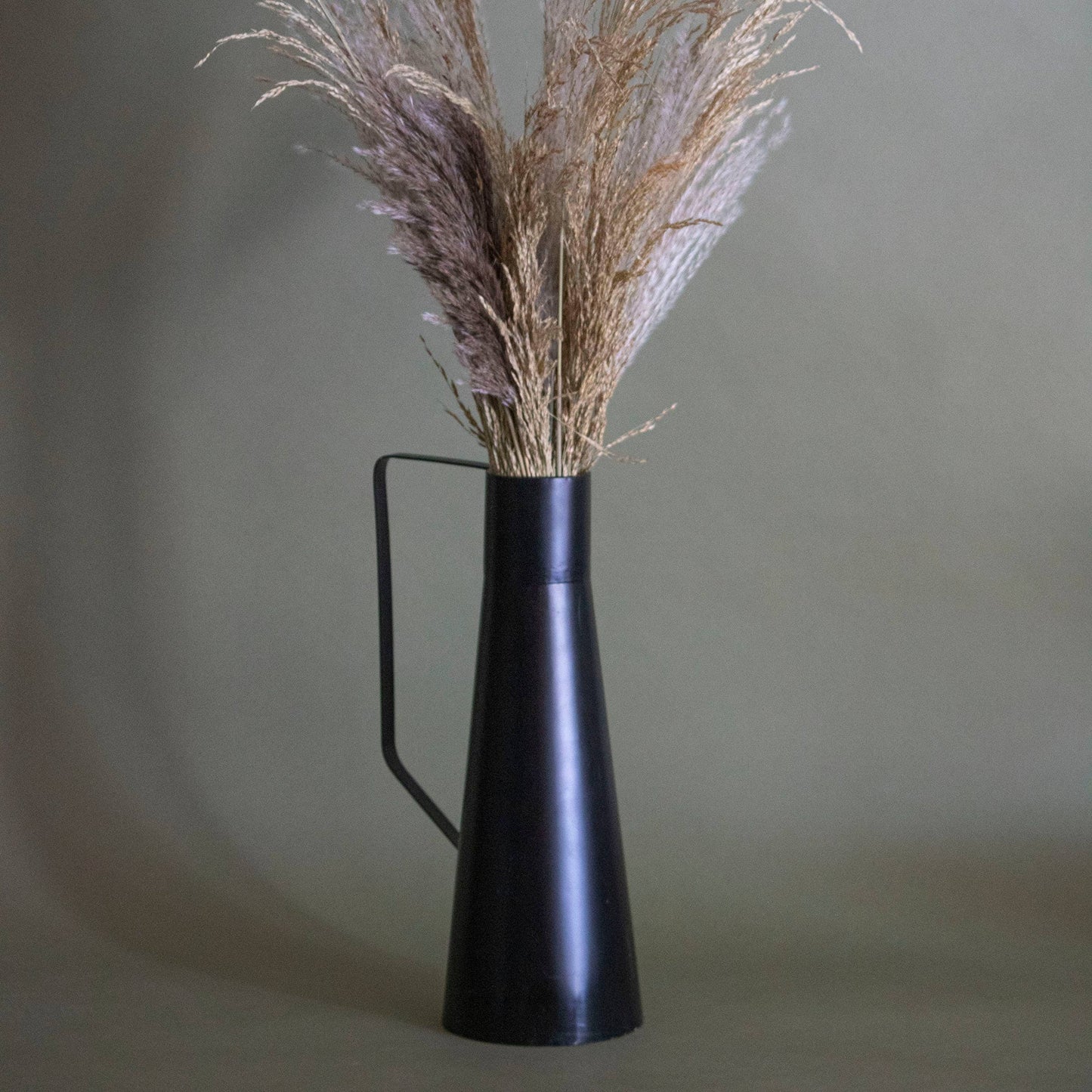 Zion Tall Black Vase