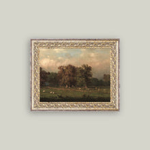  Sheep Farm Framed Antique Art