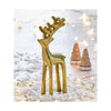 Reindeer Figurine Gold