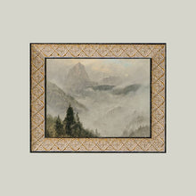  Celestial Mountain Framed Antique Art