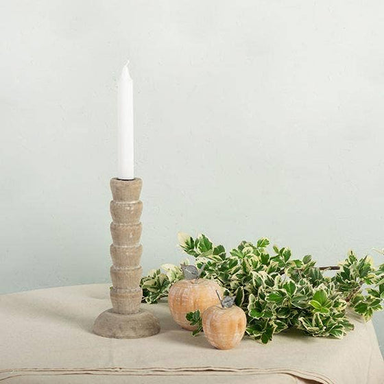 Wooden Candle Holder, Small