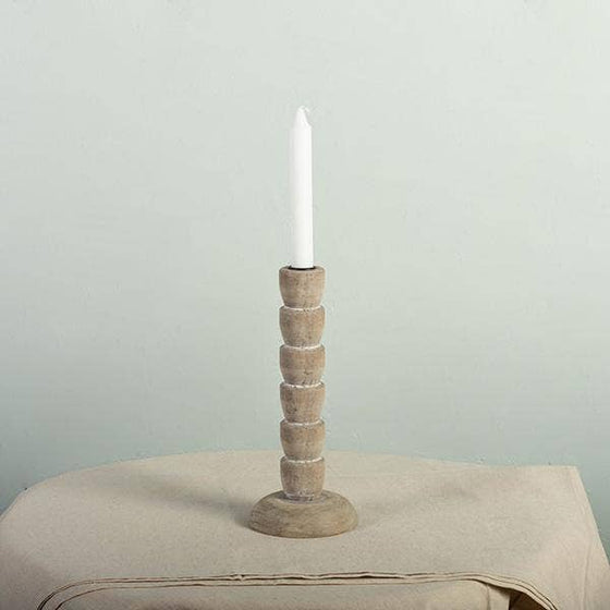 Wooden Candle Holder, Small