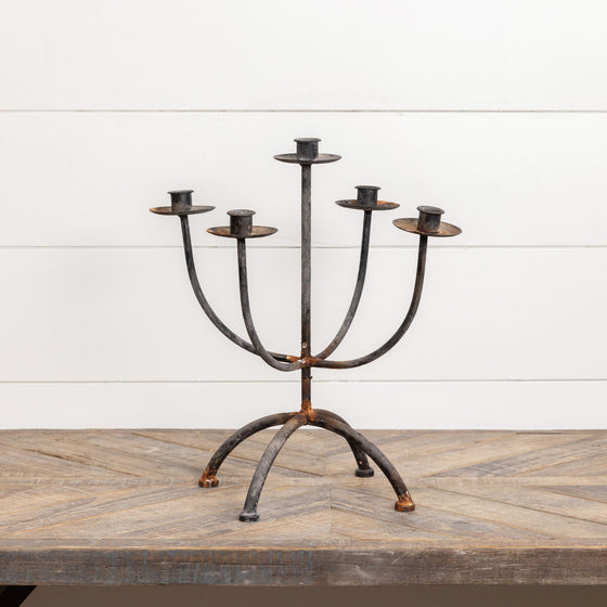 Black Candelabra Taper Holder