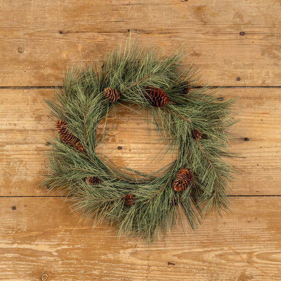 Long Needle Pine Mini Wreath