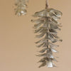 Antique Silver Metal Pine Cone Ornament