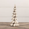 Weathered White Resin Tree 12"