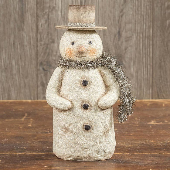 8.5" Snowman with Hat