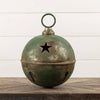 12" Green Star Sleigh Bell