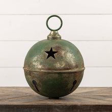  12" Green Star Sleigh Bell