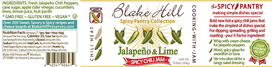 Jalapeno & Lime Spicy Chili Jam