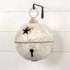 12" White Star Sleigh Bell