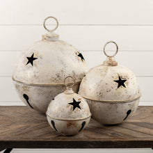  8.5" White Star Sleigh Bell