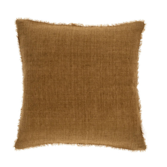 Lina Linen Pillow Tawny