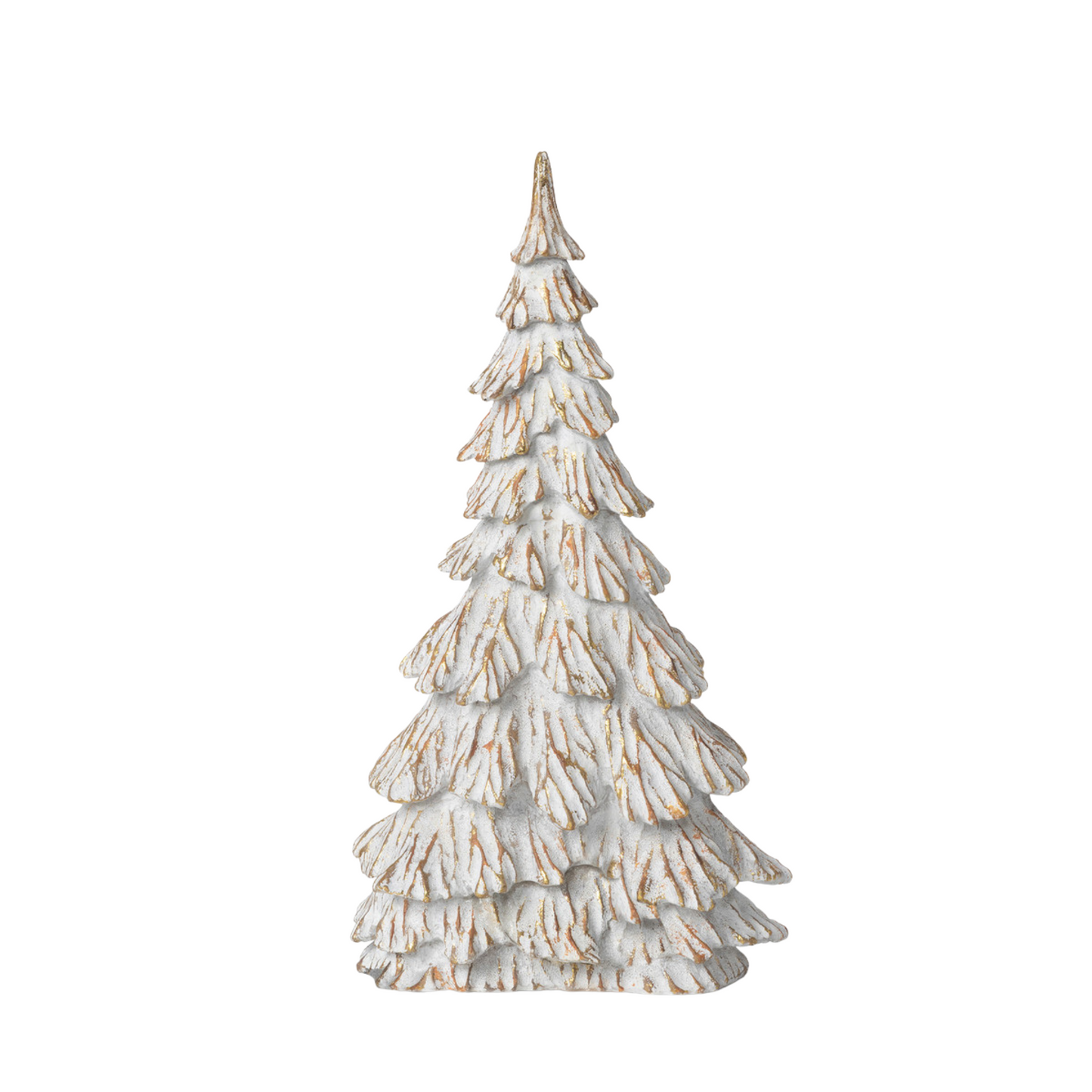 Snowy Tabletop Pine Tree, Medium