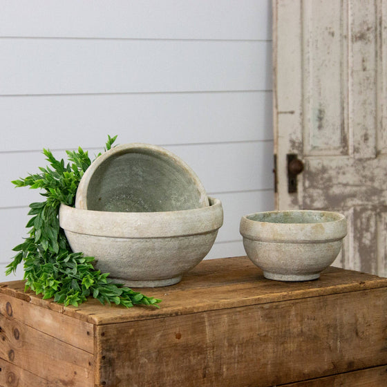 Decorative Handcrafted Textured Bowls