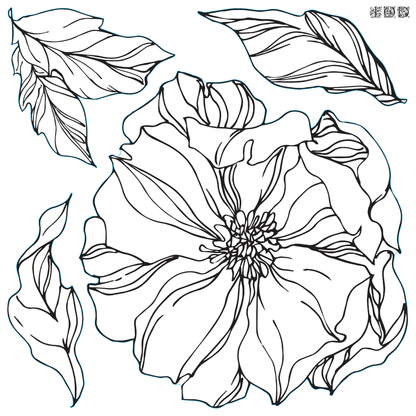 Peonies IOD Stamp™