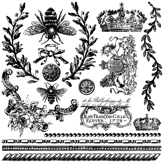 Queen Bee Decor Stamp™